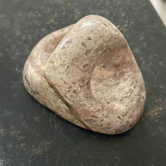 Calcite Cobalt Rock Ring - Picture 7 of 11